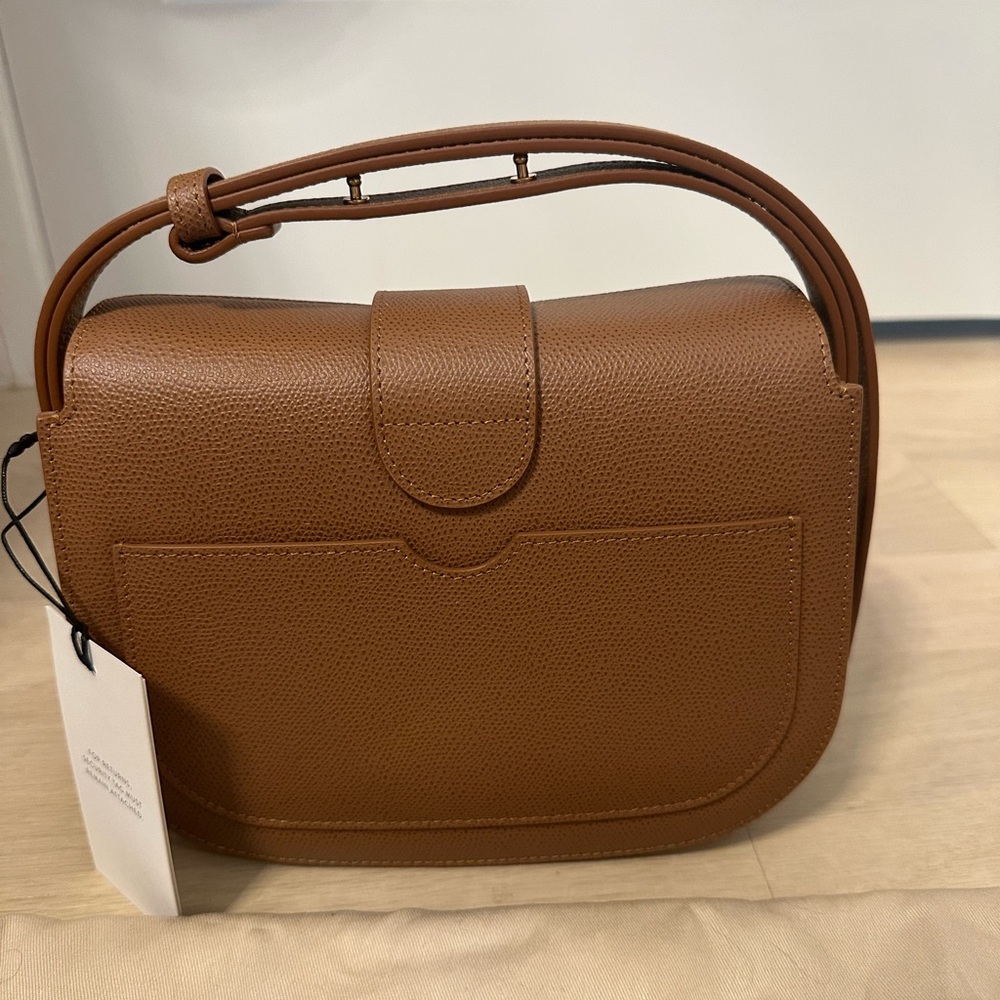 NWT Senreve Cadence Crossbody in pebbled chestnut with gold hardware - Picture 6 of 12